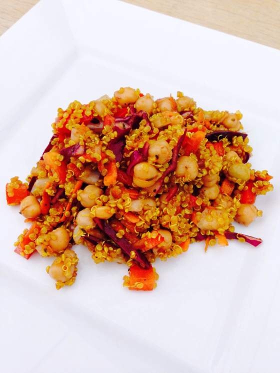 Moroccan quinoa salad 1