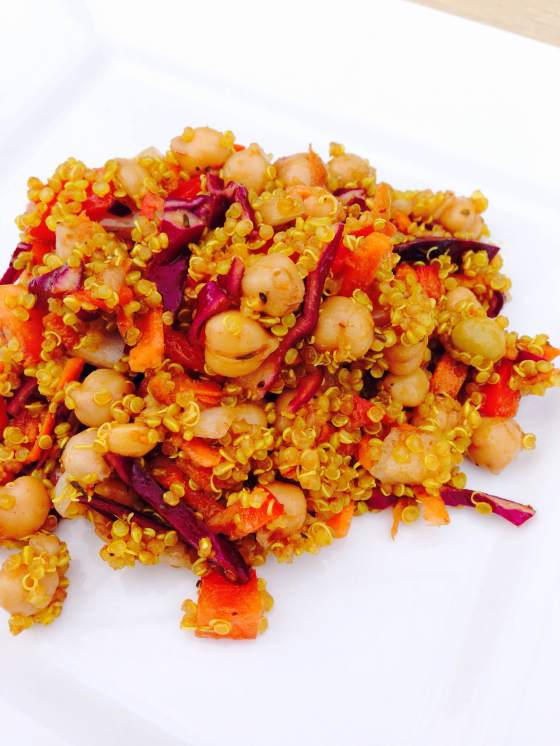 Moroccan quinoa salad 2