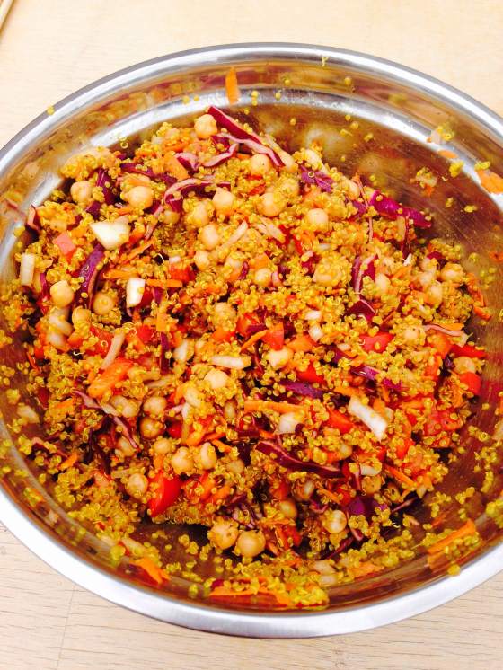 Moroccan quinoa salad 4